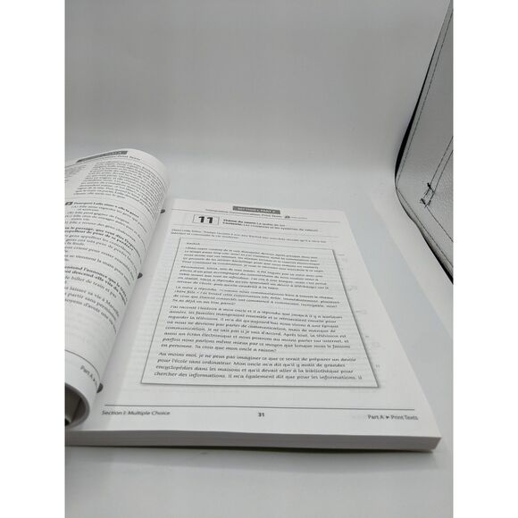 AP French: Language and Culture Exam Preparation - Used  - Good - Picture 3 of 5